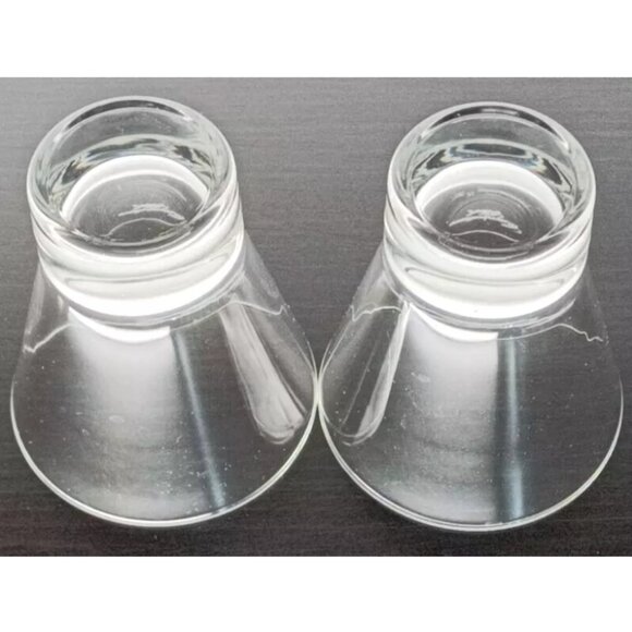 L👀K Vintage Canadian Club Etched Whiskey Scotch Glasses set of 2 - Picture 5 of 7